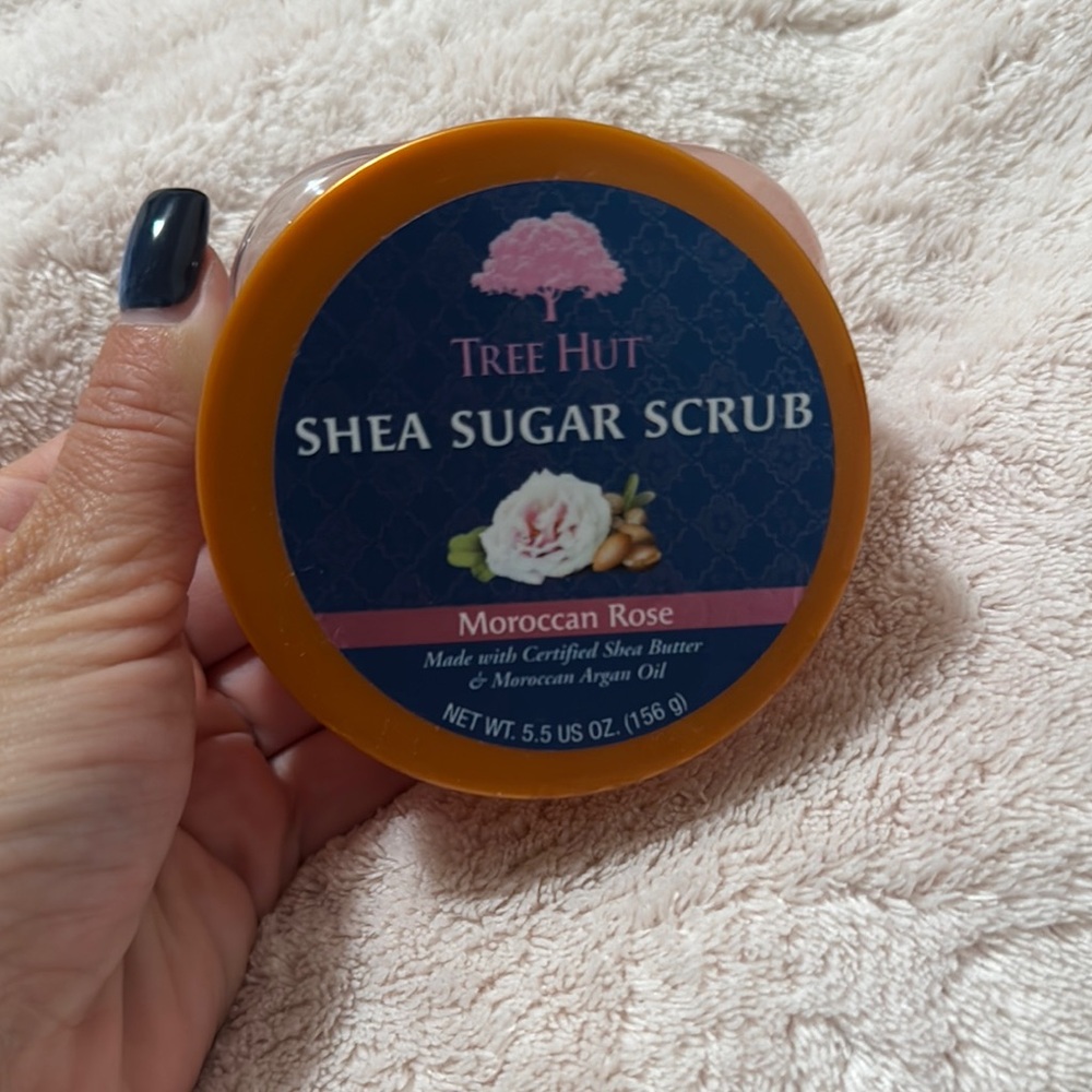 Orange Shea Sugar Scrub Exfoliant Bath & Body
